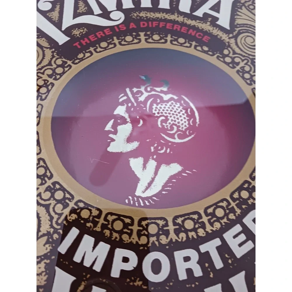 Vintage Izmira Imported Vodka Mirror Advertising Bar Man Cave Sign 16